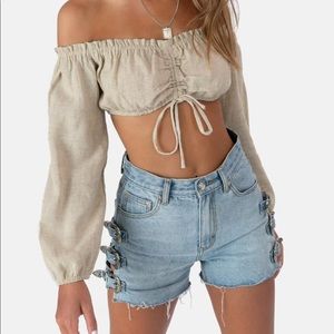 adika oceana off shoulder top